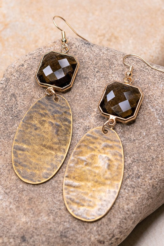 Vanessa Earrings Bronze