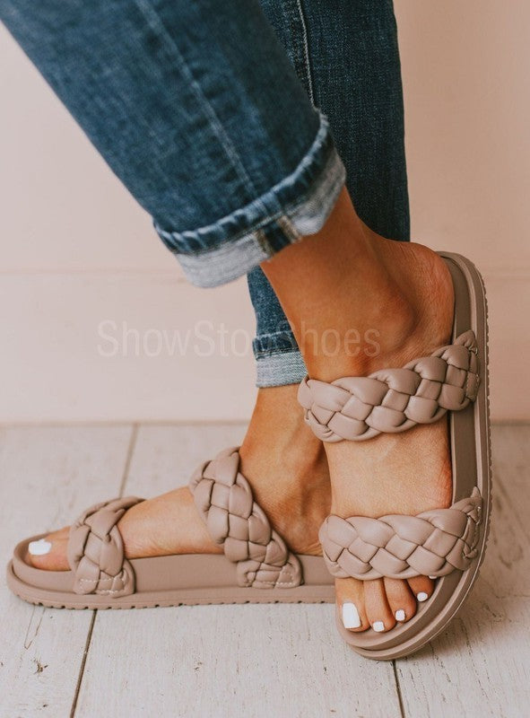 Sunny Braided Sandals**FINAL SALE**