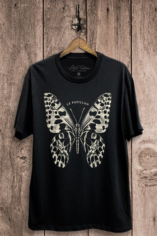Freedom Butterfly Graphic Tee**FINAL SALE**