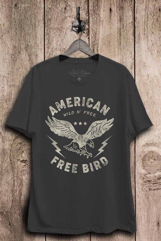American Free Bird Graphic Tee**FINAL SALE**