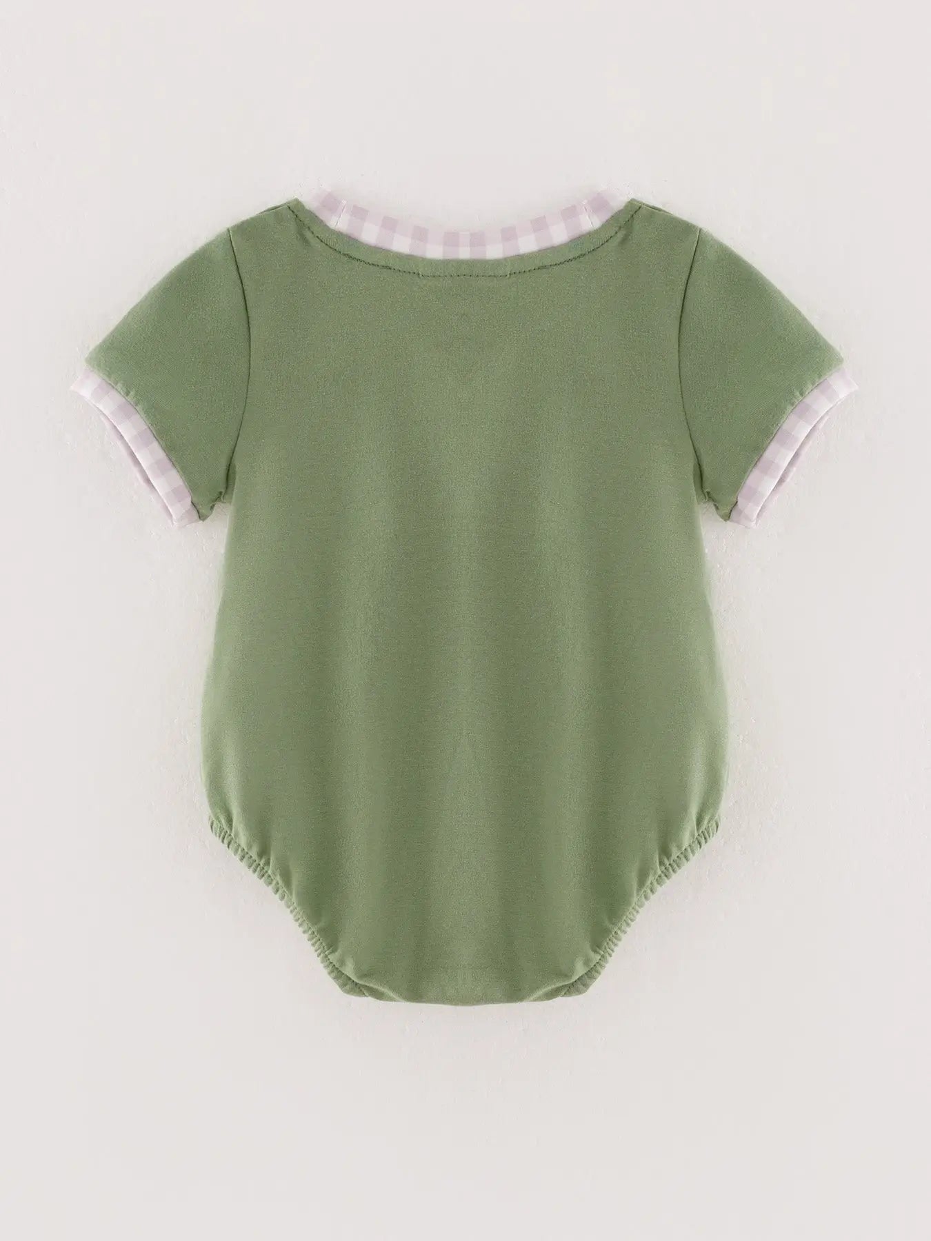 Pumpkin Boys Chenille Patches Romper