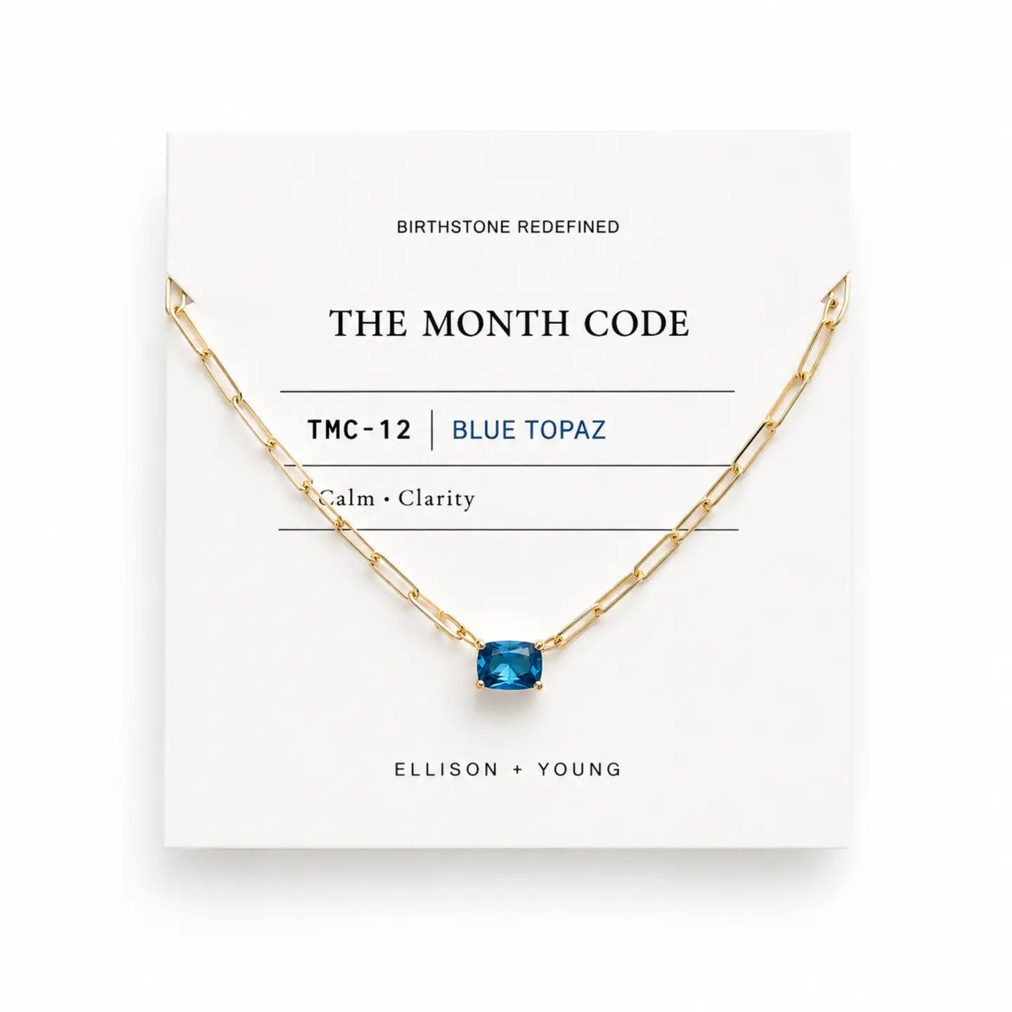 The Birthstone Necklace-December