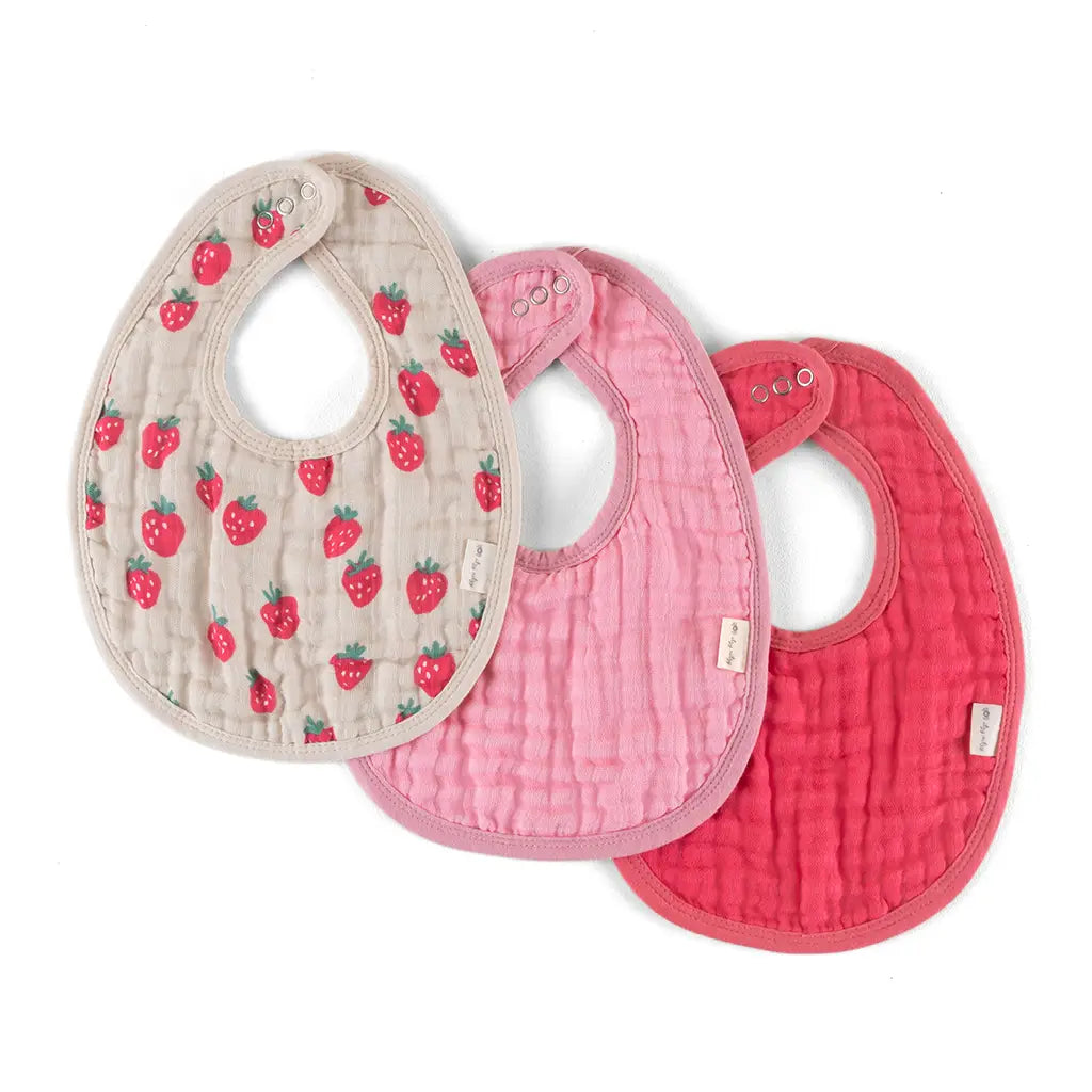 Itzy Bibs™-Strawberries & Cream