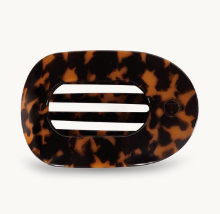 Flat Hair Clip in Tortoise