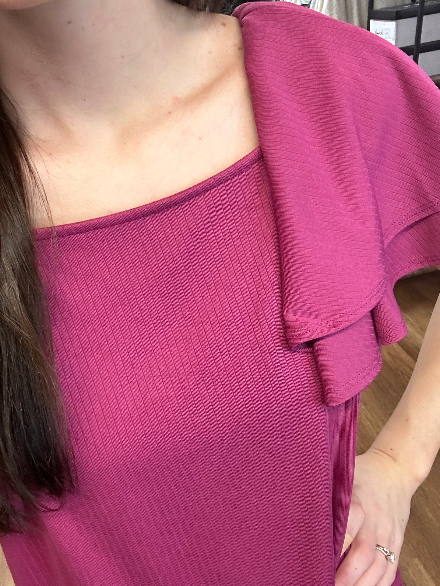 Dora Double Ruffle Sleeve Blouse**FINAL SALE**
