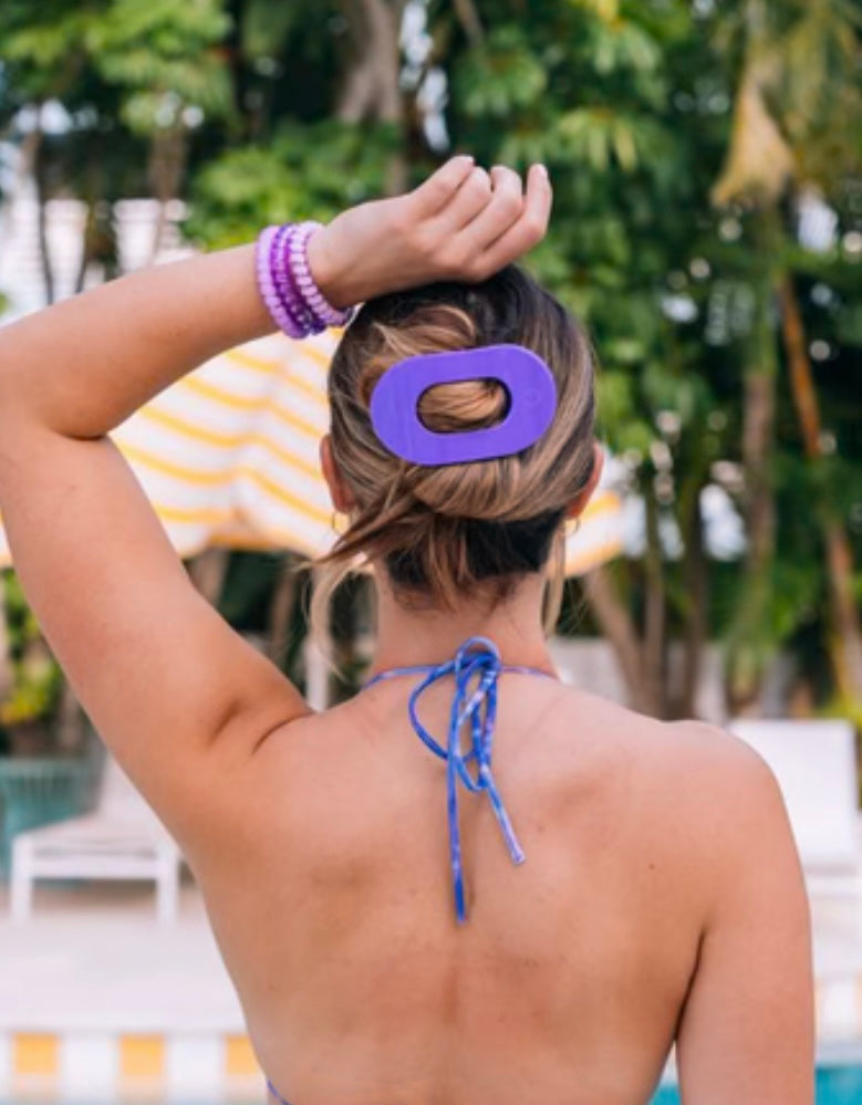 Flat Hair Clip in Antigua