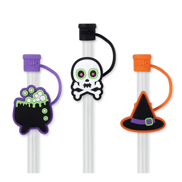 HALLOWEEN WITCH Straw Toppers