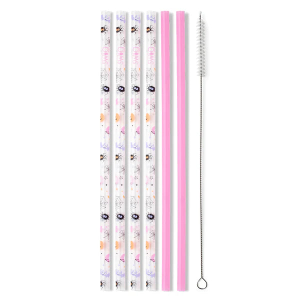 SWEET AND SPOOKY Reusable Straws