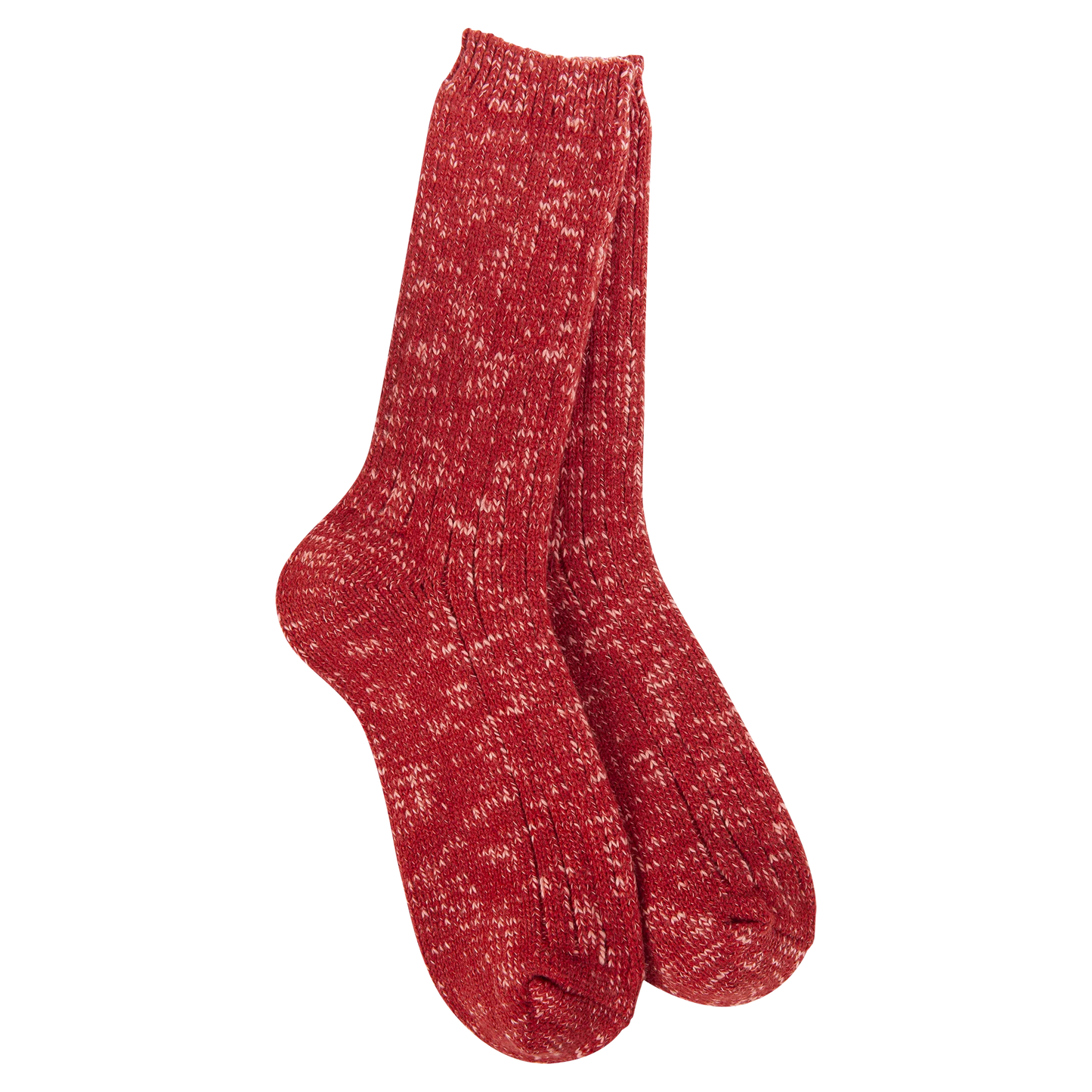 Strawberry Slub Marled Crew