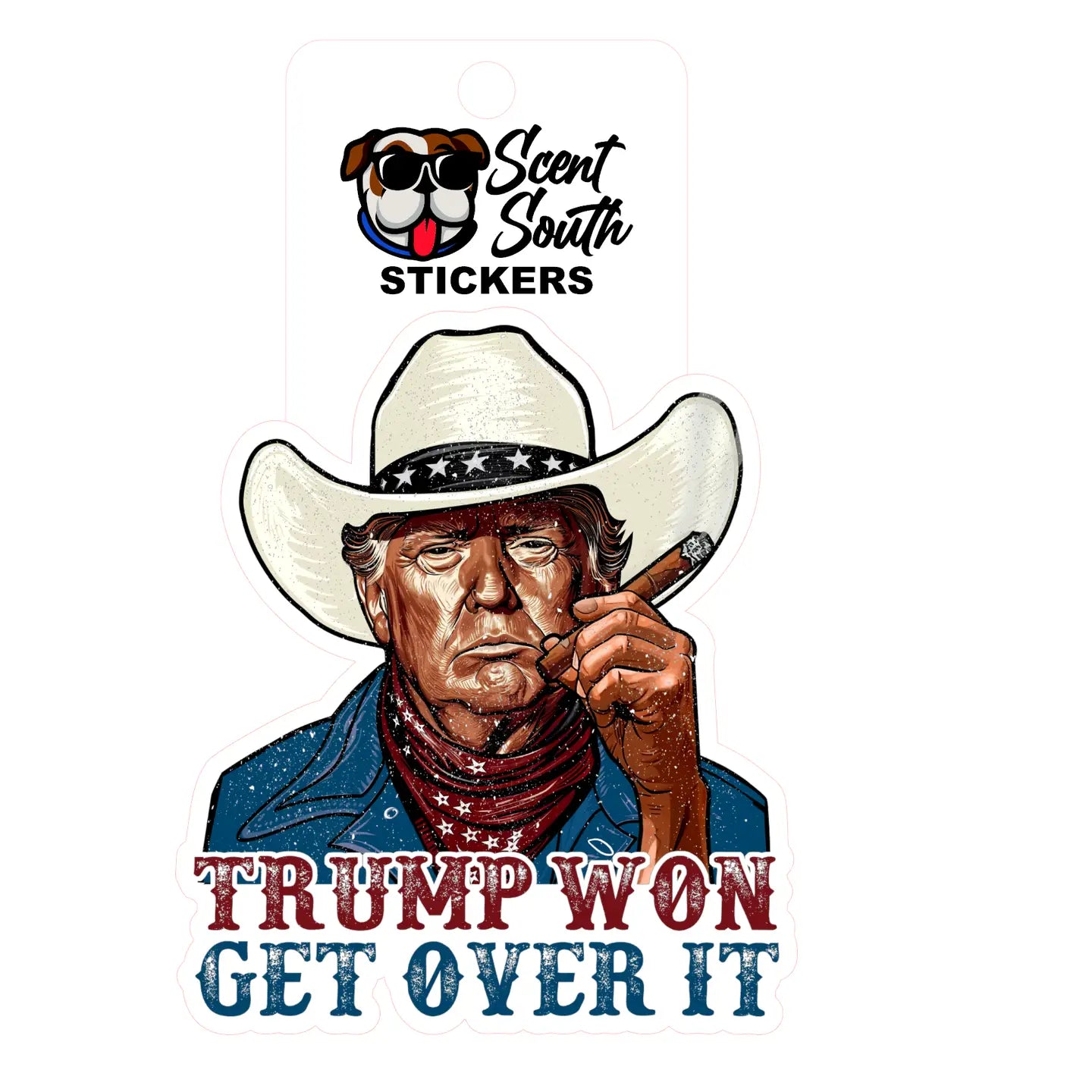 Trump Won Sticker