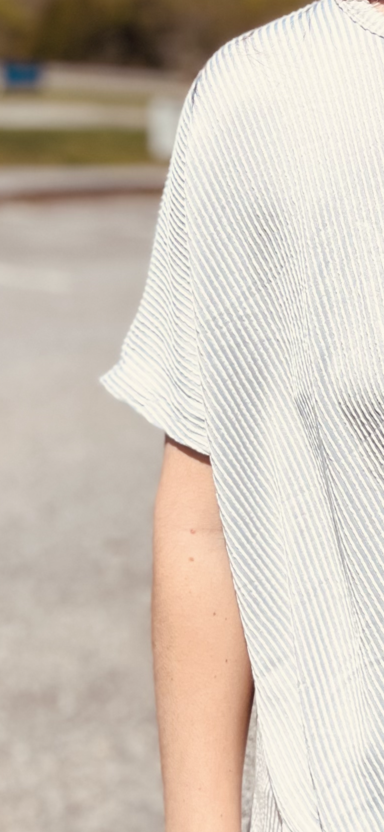 Daxon Top in Light Grey