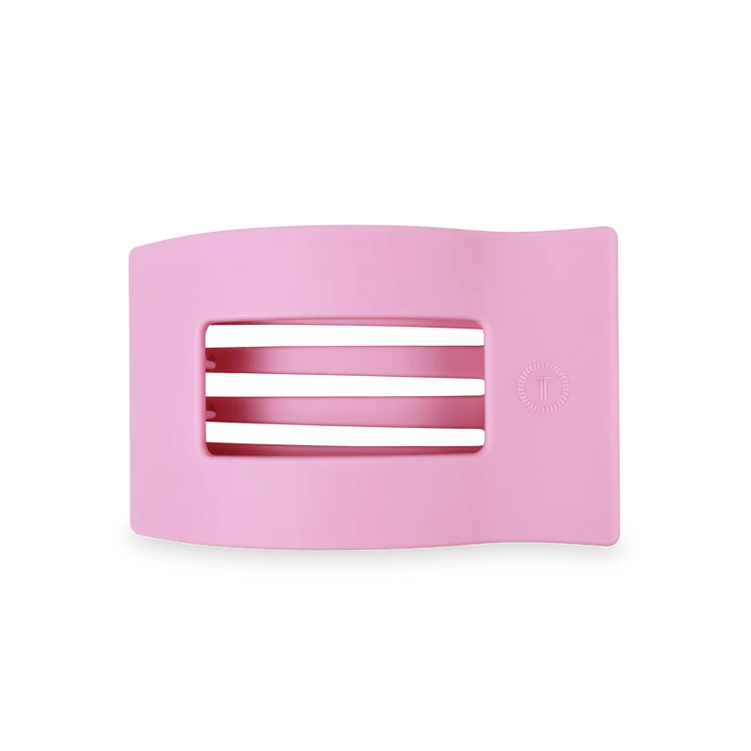 Rectangle Flat Hair Clip-Merry Pinkmas