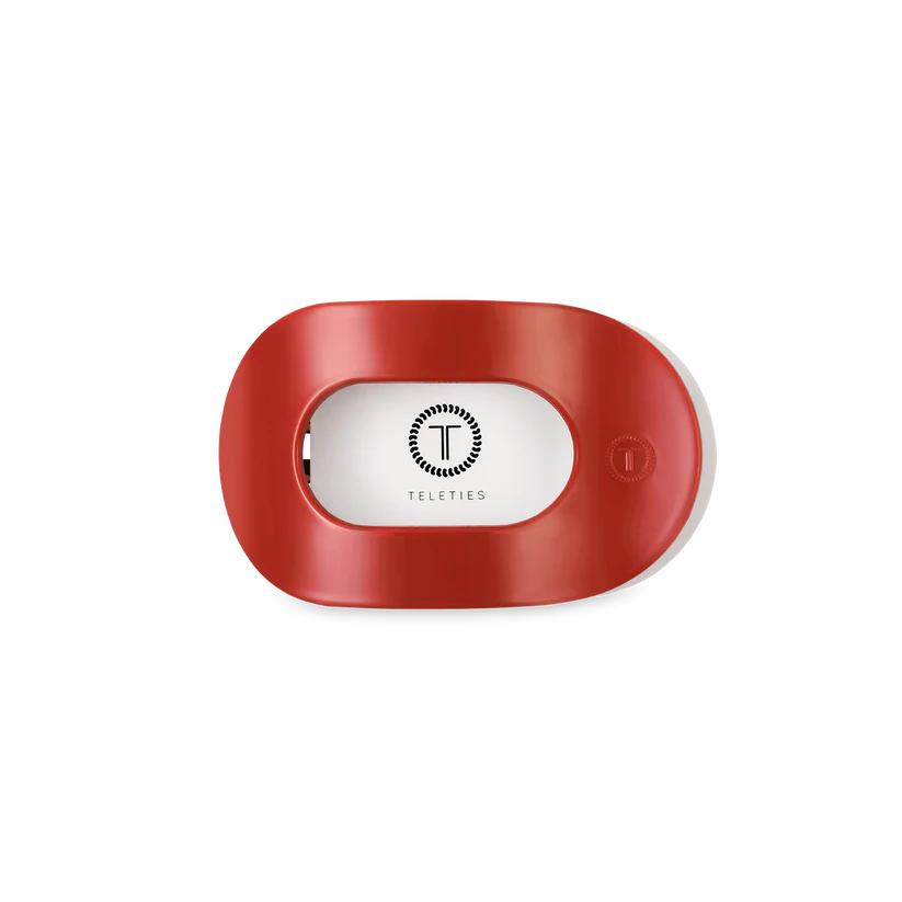 Round Flat Hair Clip-Red Carpet Ready