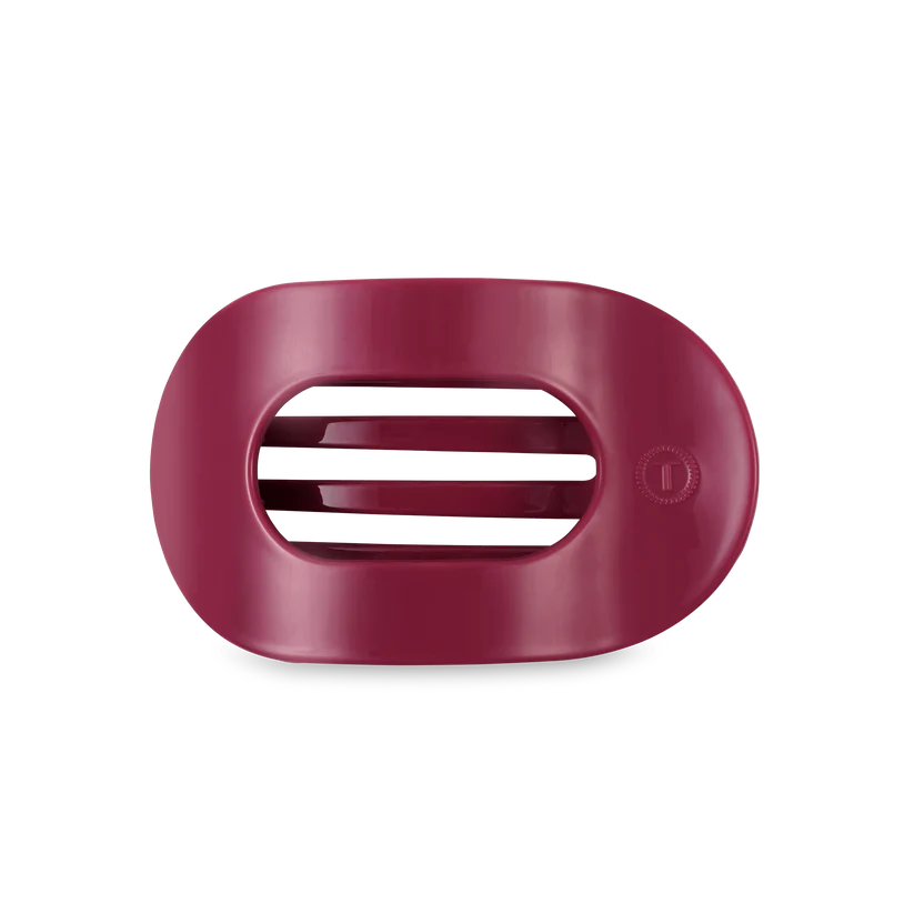 Flat Round Hair Clip-Wild Side
