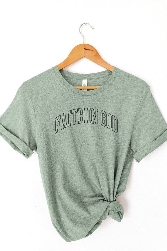 Faith In God Graphic Tee**FINAL SALE**
