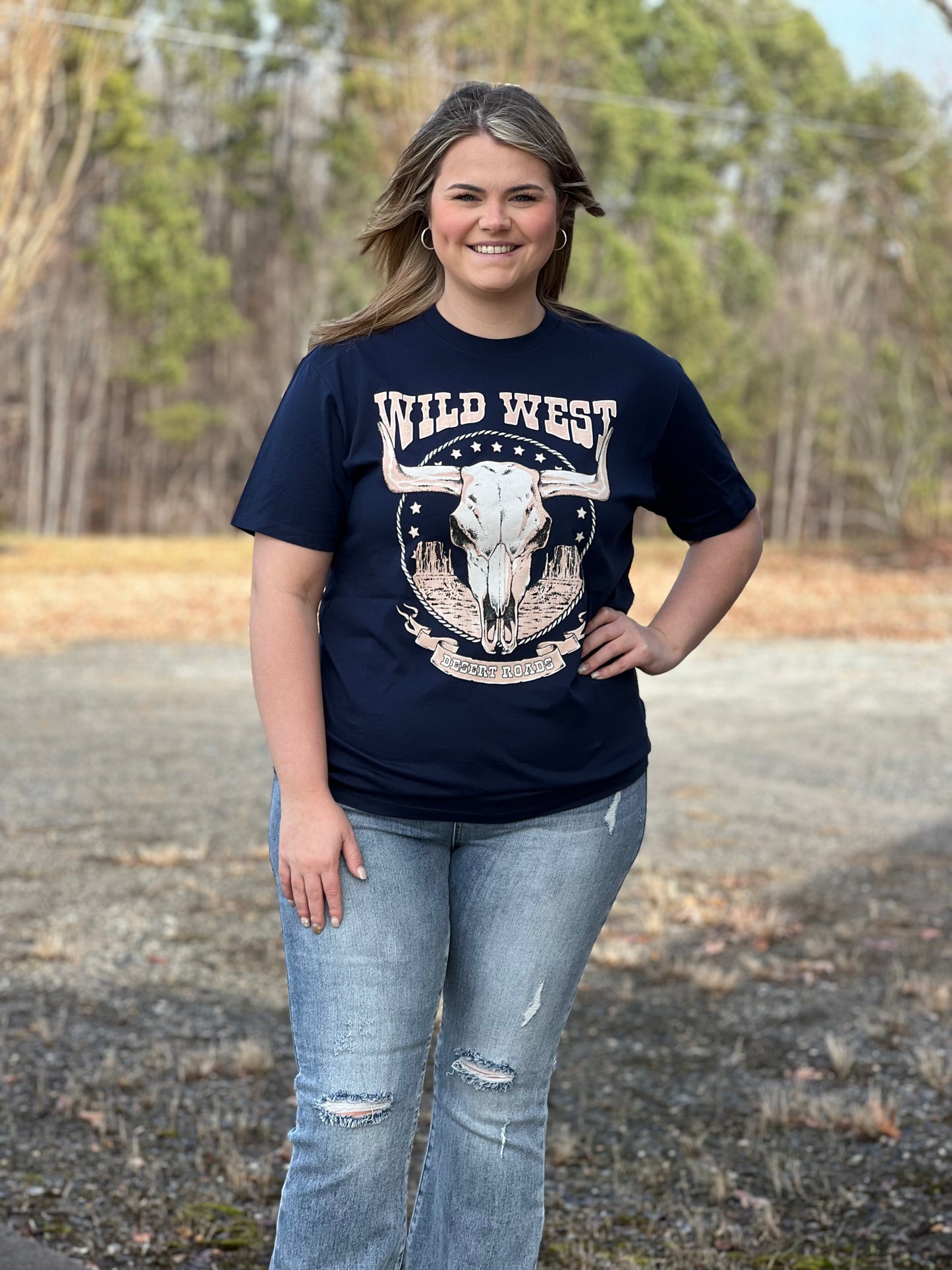 Wild West Graphic Tee**FINAL SALE**