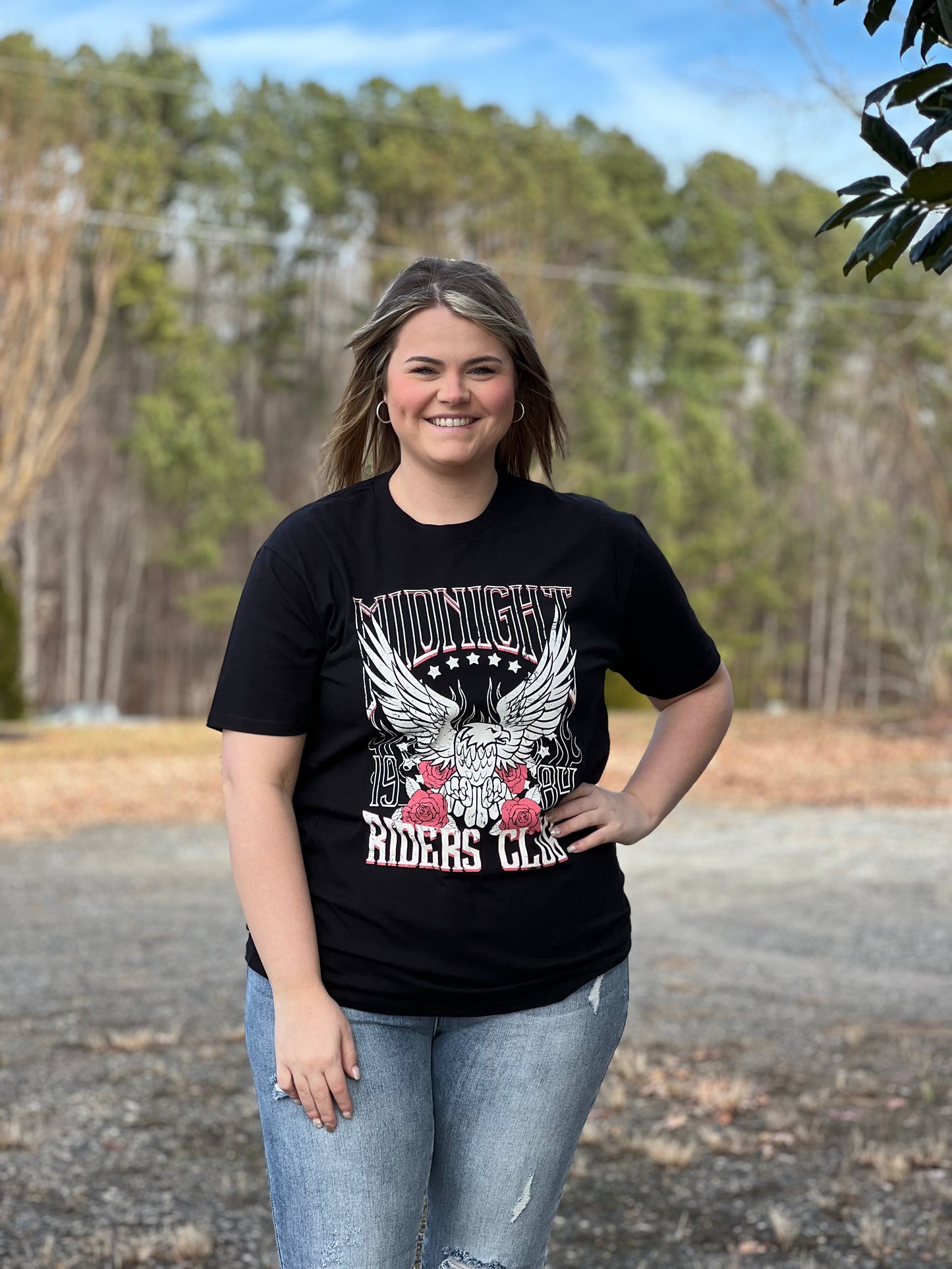 Midnight Riders Club Graphic Tee**FINAL SALE**