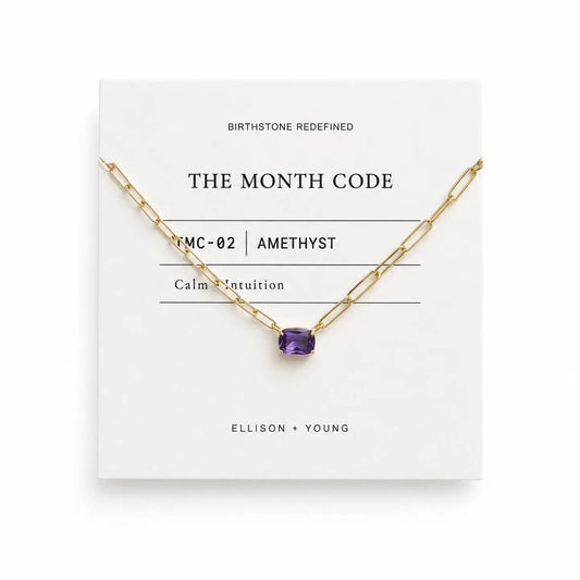 The Birthstone Necklace-February