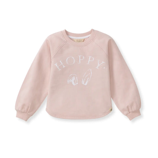Hoppy Pink Organic Cotton Sweatshirt