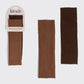 Fabric Ribbed Elastic Headbands 2pc Set