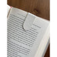 Lemon Magnetic Bookmark Pair