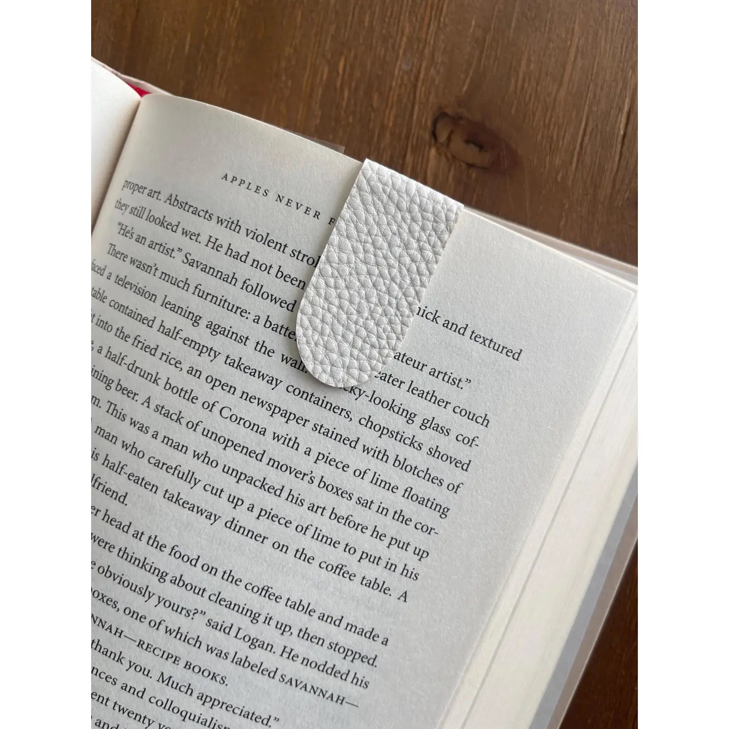 Lemon Magnetic Bookmark Pair