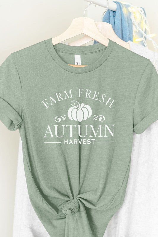 Farm Fresh Autumn Harvest Graphic Tee**FINAL SALE**