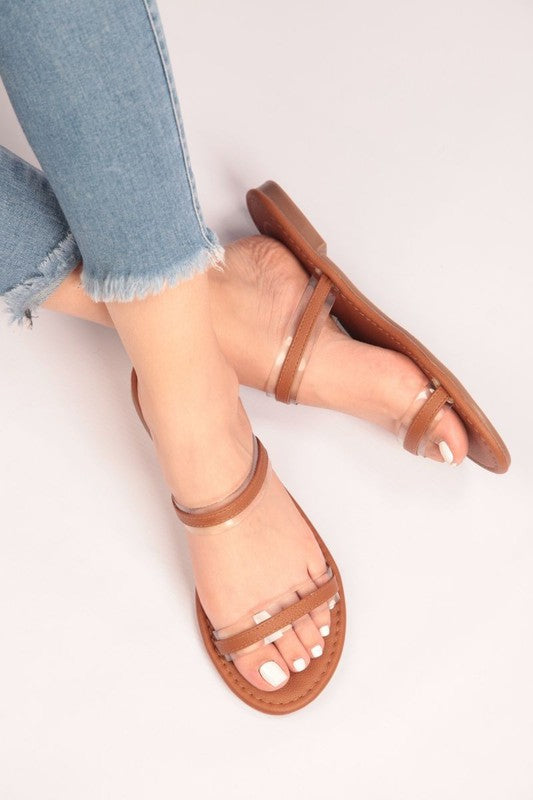 Linda Double Strap Sandals