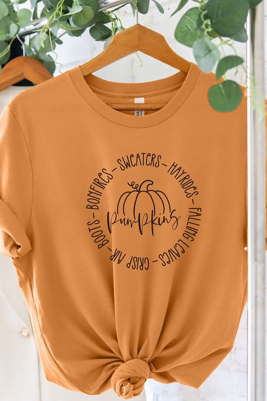 Fall Bucket List Graphic Tee**FINAL SALE**