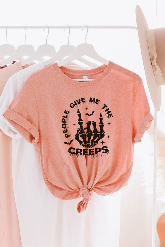 People Give Me the Creeps Graphic Tee**FINAL SALE**