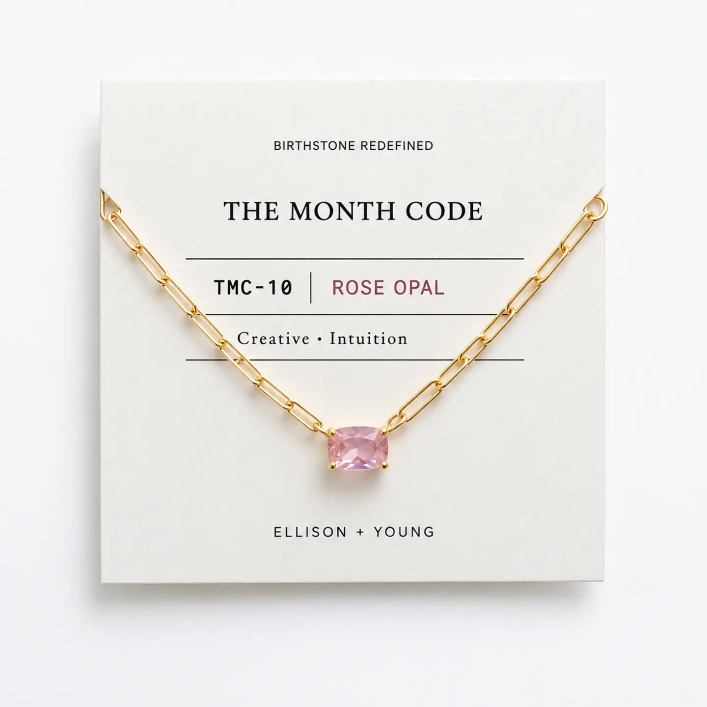 The Birthstone Necklace-October