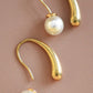 18K Waterproof Non-Tarnish Stainless Steel Hoops