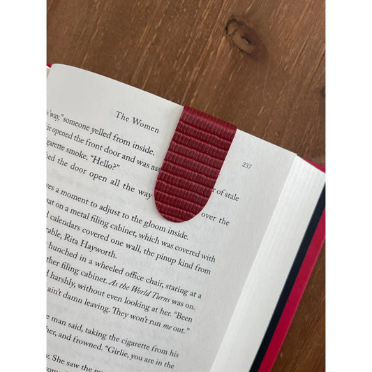 Red Magnetic Bookmark