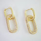 Urban Glow Link Drop Earrings
