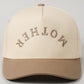 Mother Upside Down Lettering Embroidery Cap