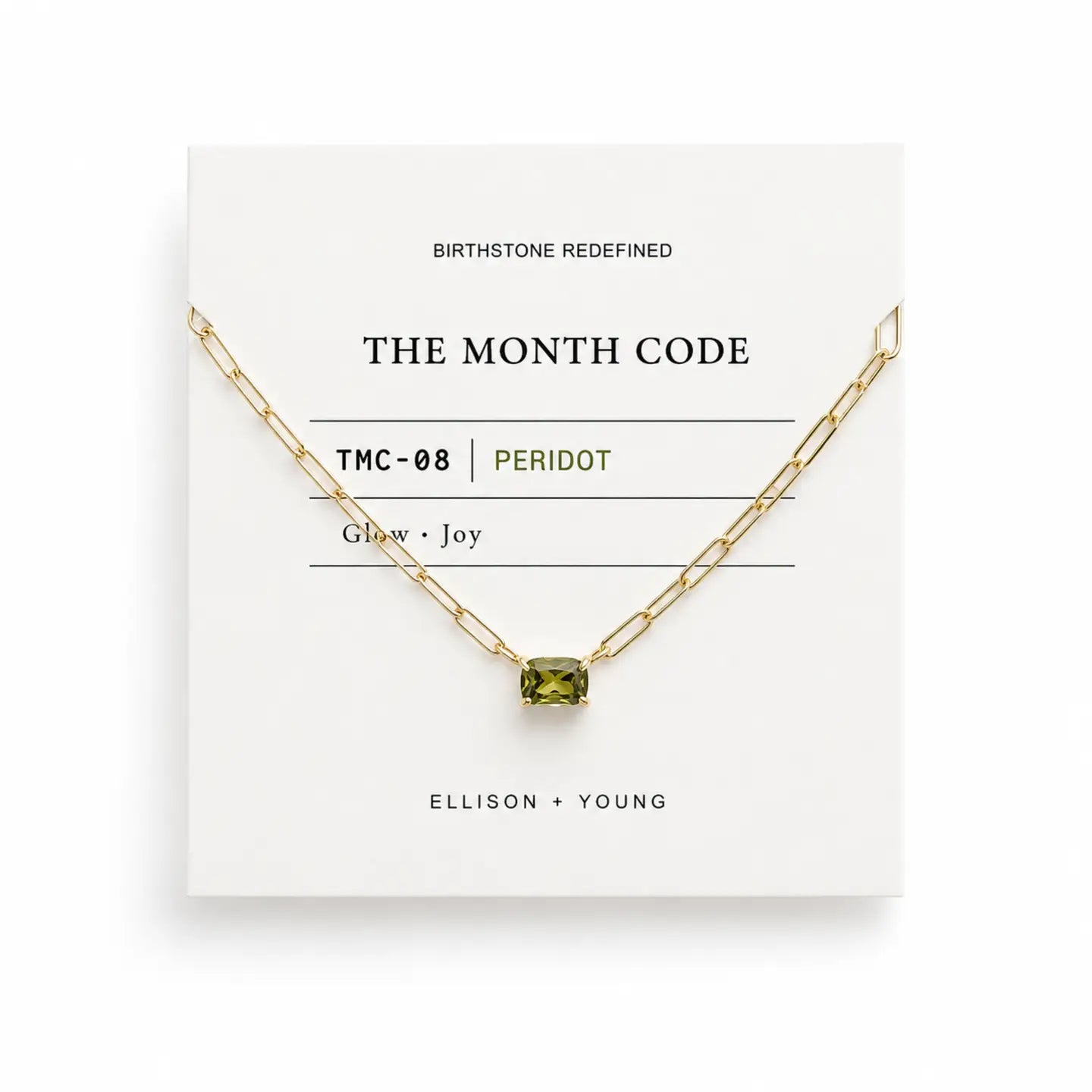 The Birthstone Necklace-August