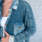 Callen Acid Wash Shacket**FINAL SALE**