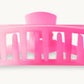 Open Hair Clip in Pink Ombre