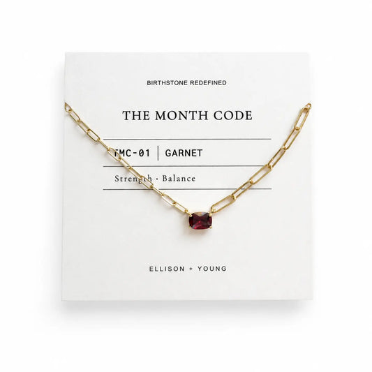 The Birthstone Necklace-January