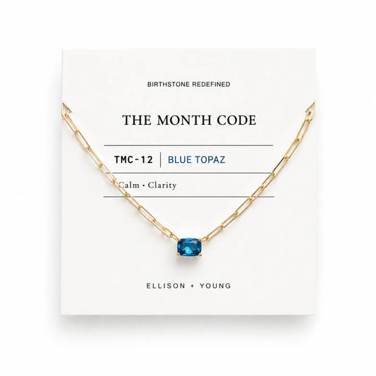 The Birthstone Necklace-December