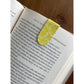 Lemon Magnetic Bookmark Pair