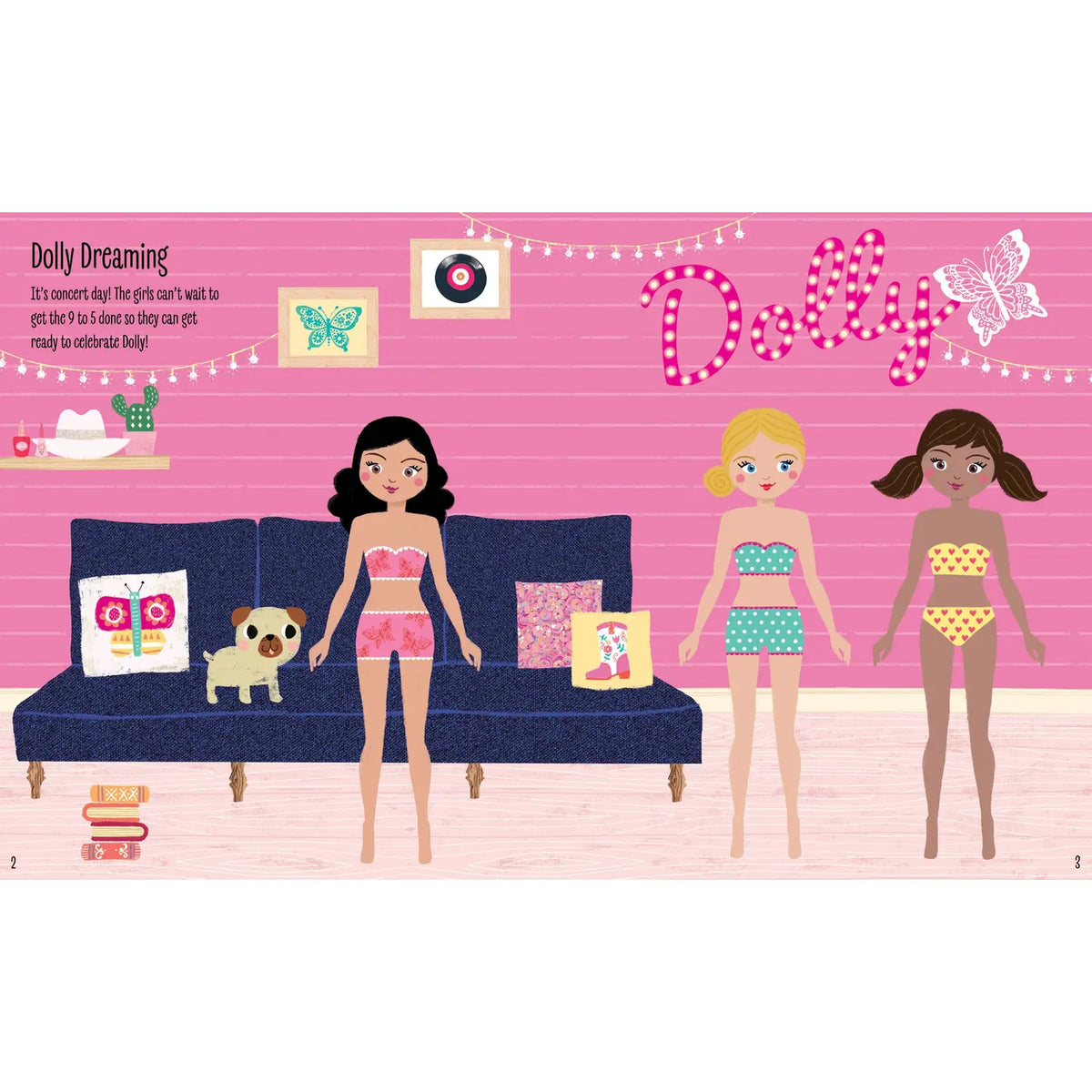 My Sticker Dress-Up®: Dolly's Dolls