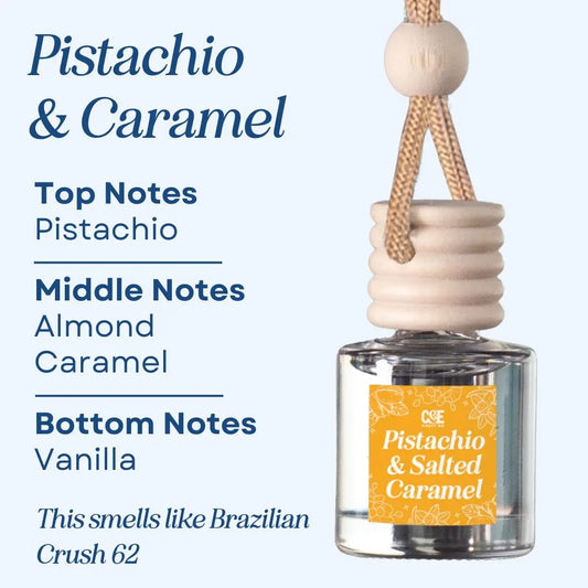 Pistachio + Salted Caramel