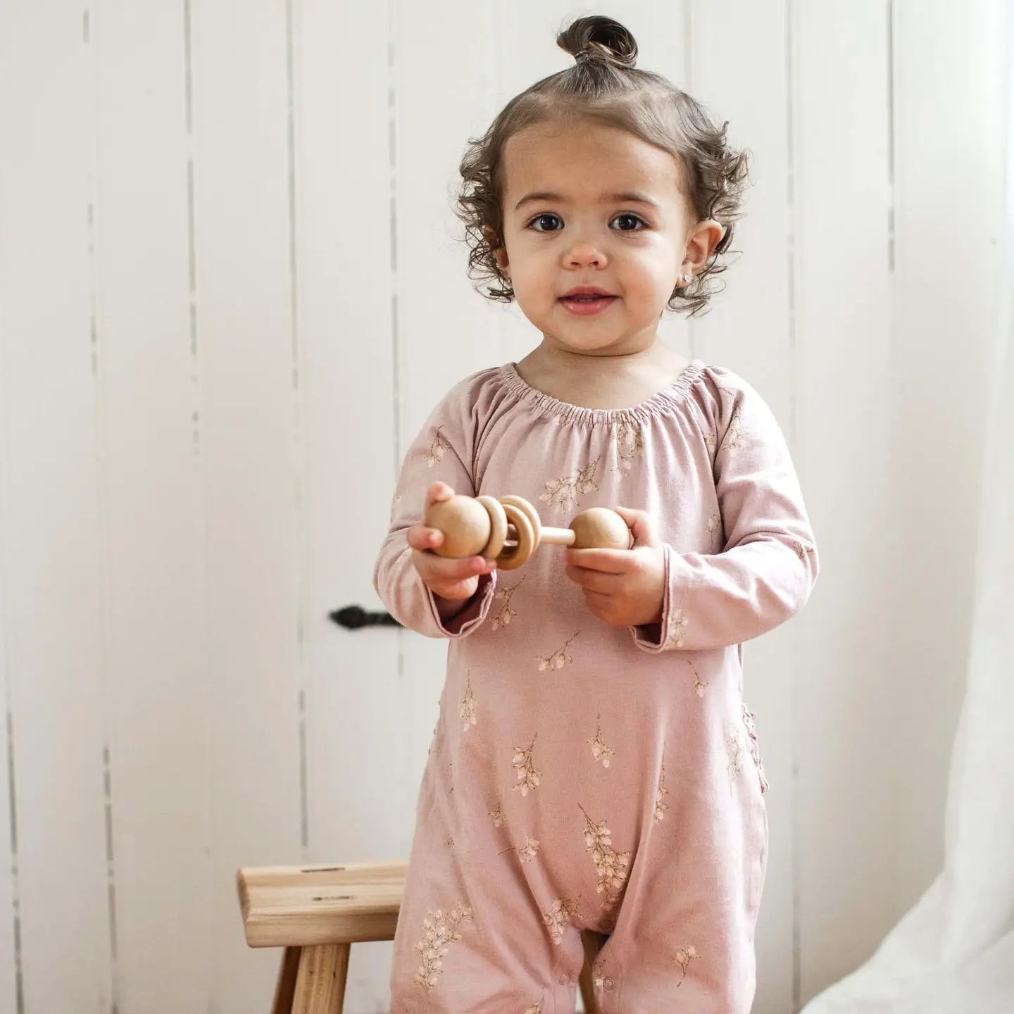Budding Beauty Infant Jumpsuit