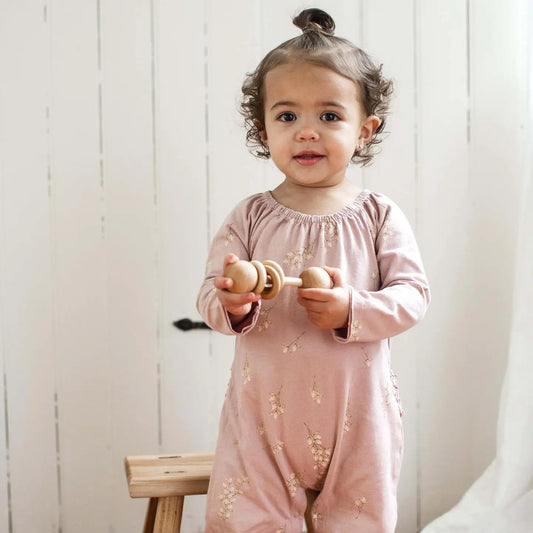 Budding Beauty Infant Jumpsuit