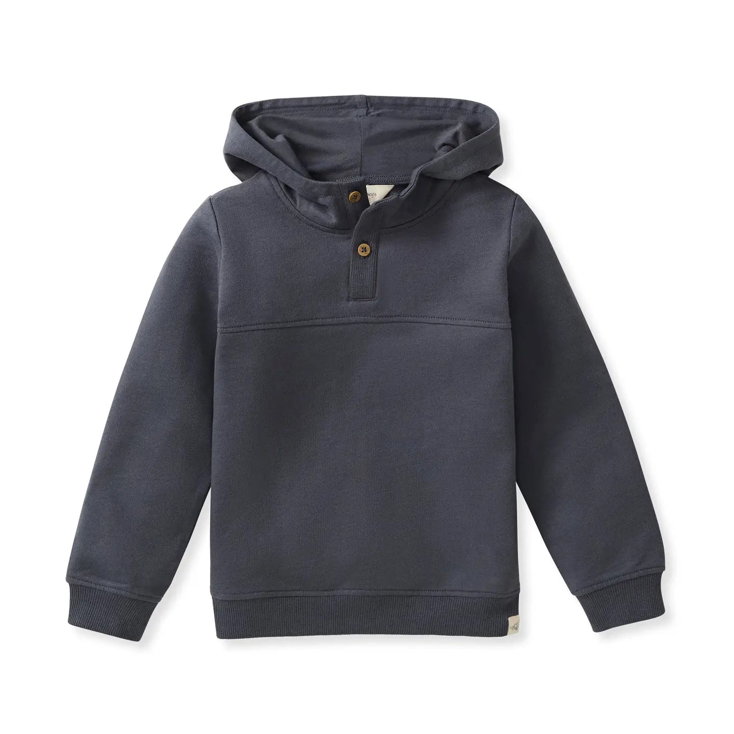 Button Placket Hoodie