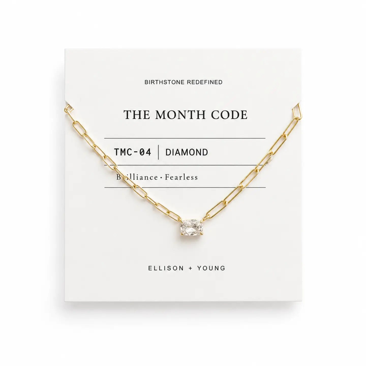 The Birthstone Necklace-April