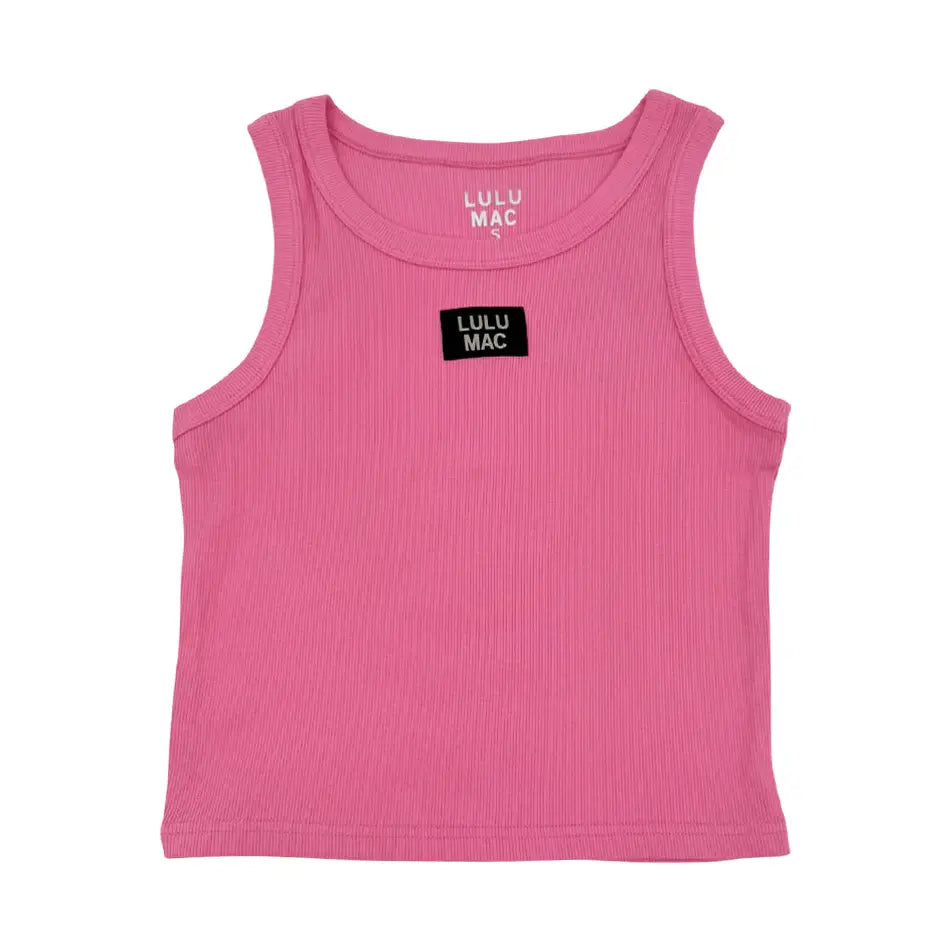 Lulu Mac Tank-Bubble Gum