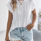 Cable Knit Top