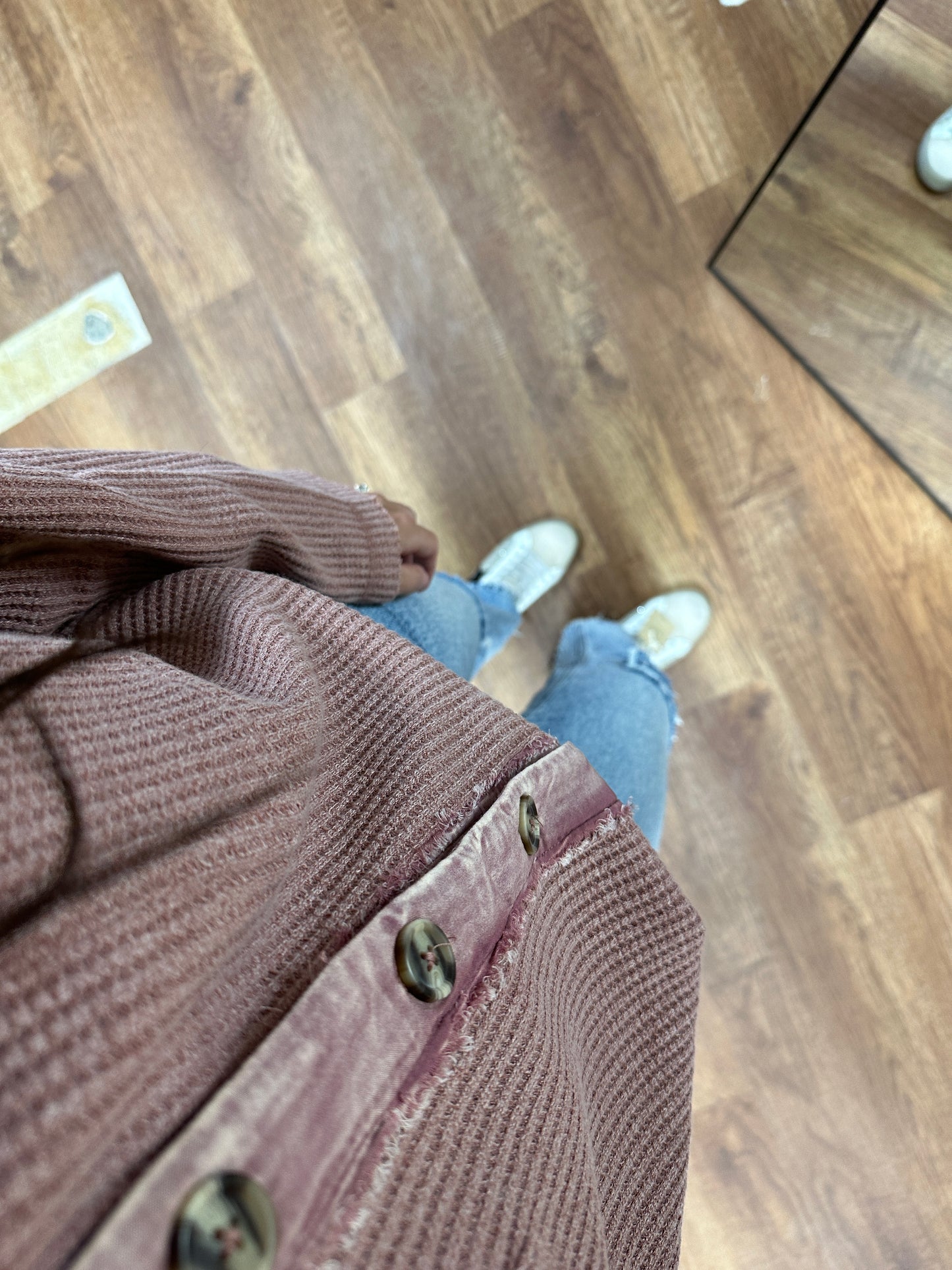 Jagg Hooded Shacket in Blush**FINAL SALE**